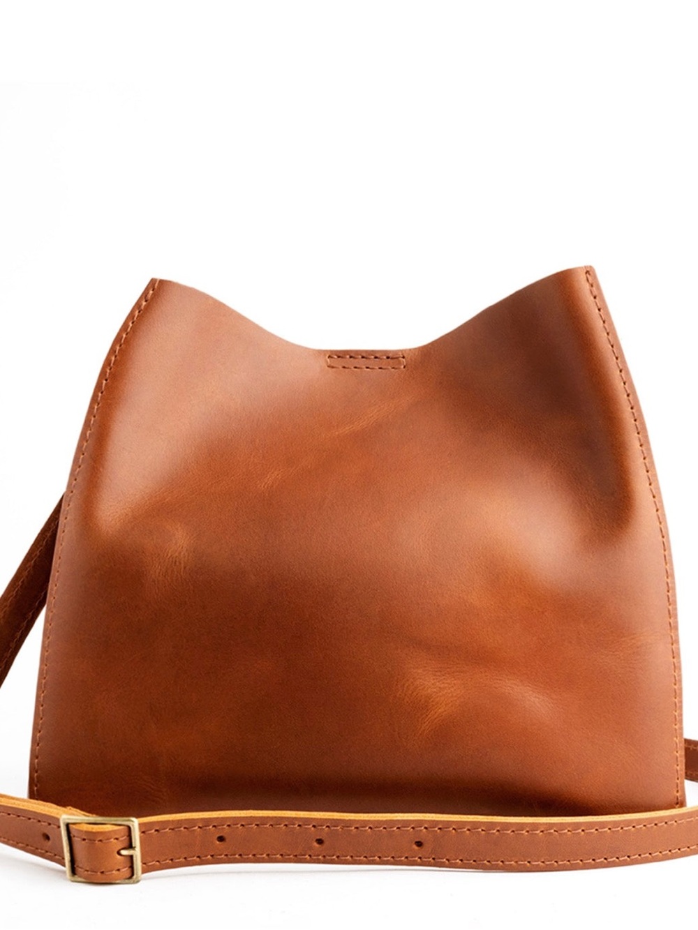 Portland Leather Butterfly Bucket Bag